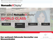 Tablet Screenshot of nomadicdisplay.de