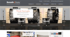 Desktop Screenshot of nomadicdisplay.ca